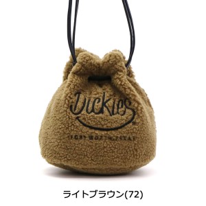 Dickies - 仿羊毛迷你水桶袋 (啡色)